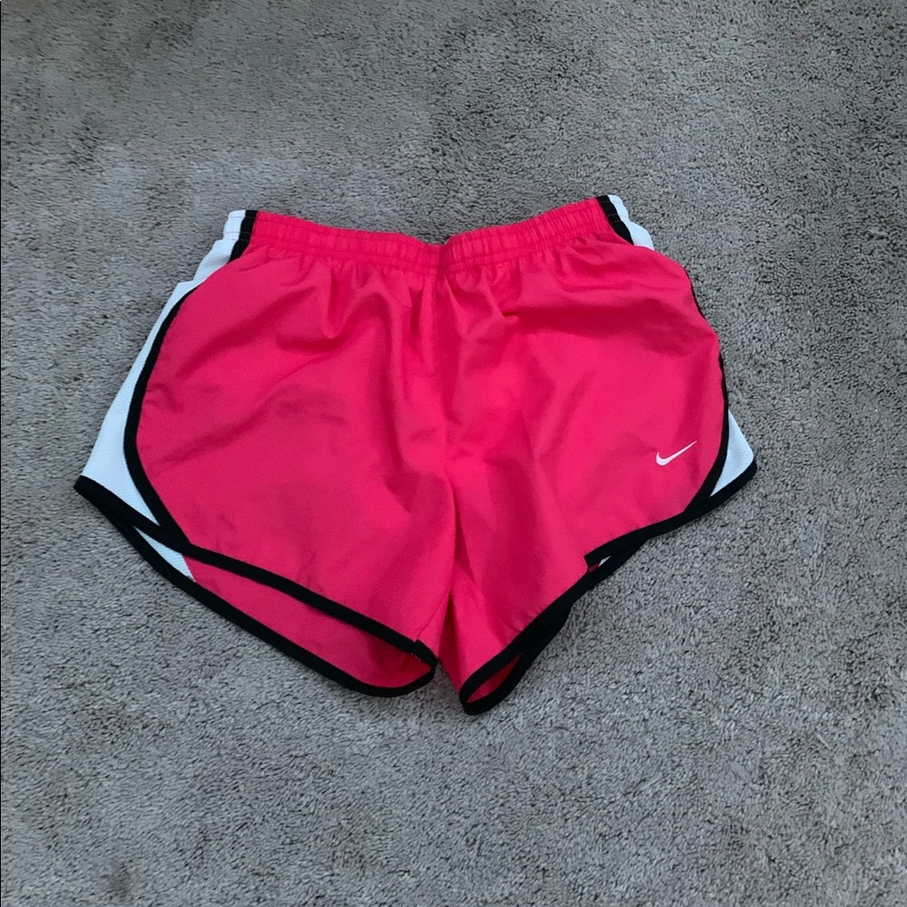pink nike shorts